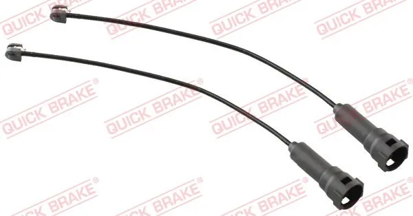 Warning Contact, brake pad wear